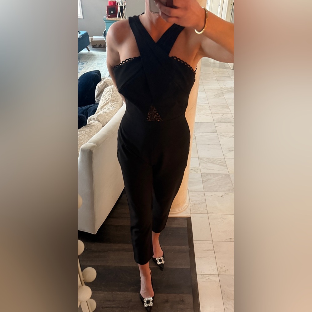 Harlyn Elegant Black Women's Jumpsuit L - Picture 3 of 12